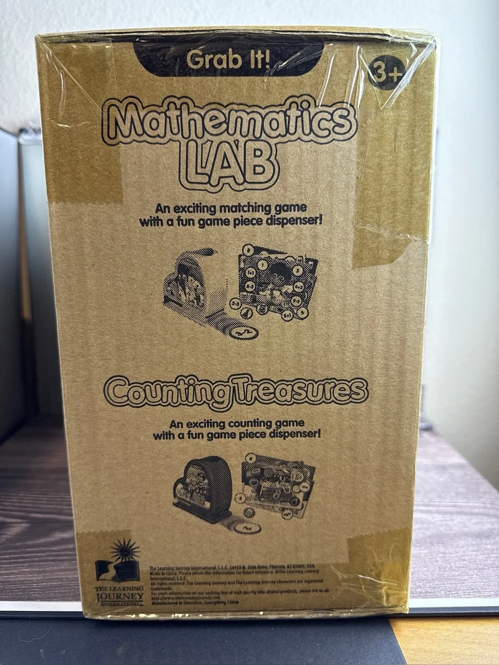 Grab It Mathematics Lab Counting Treasures Educational Game Sealed Age 3+